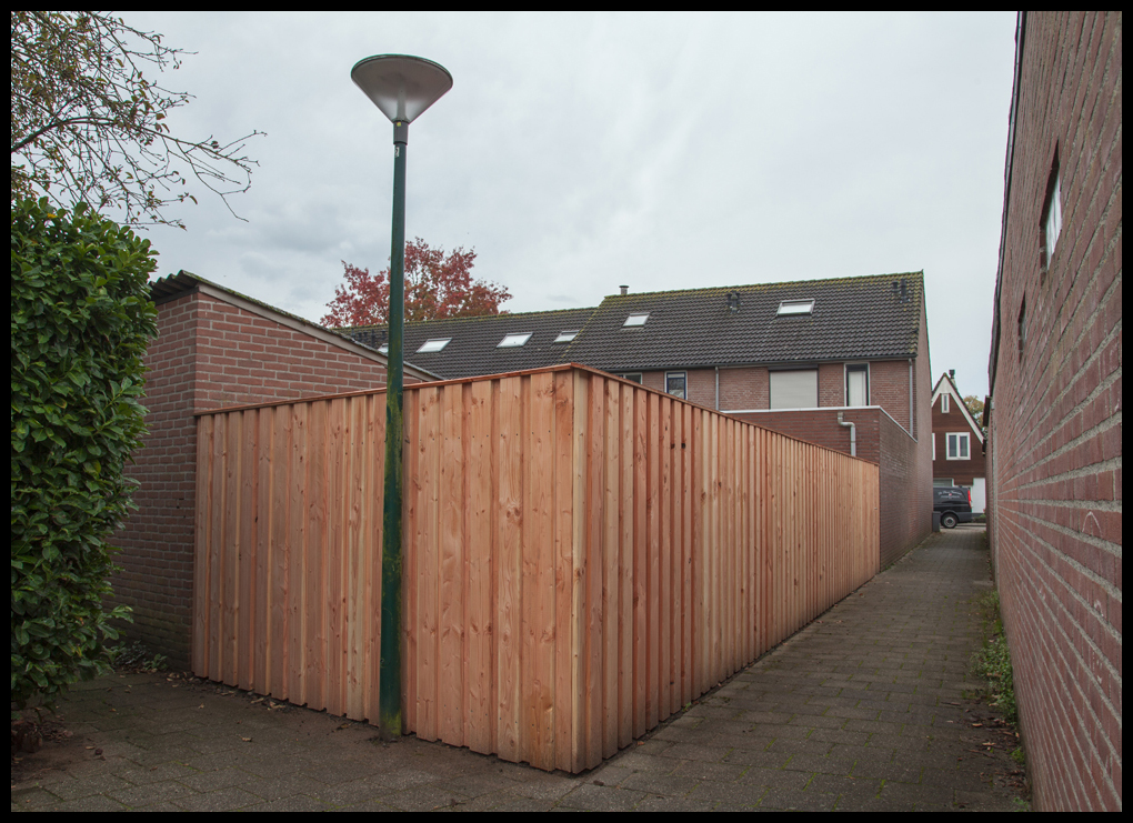 schutting op maat poort De Deense Timmerman Nijmegen Weurt